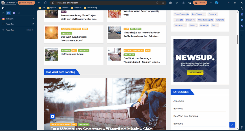 Screenshot - Das Original - Startseite - 15.09.2024